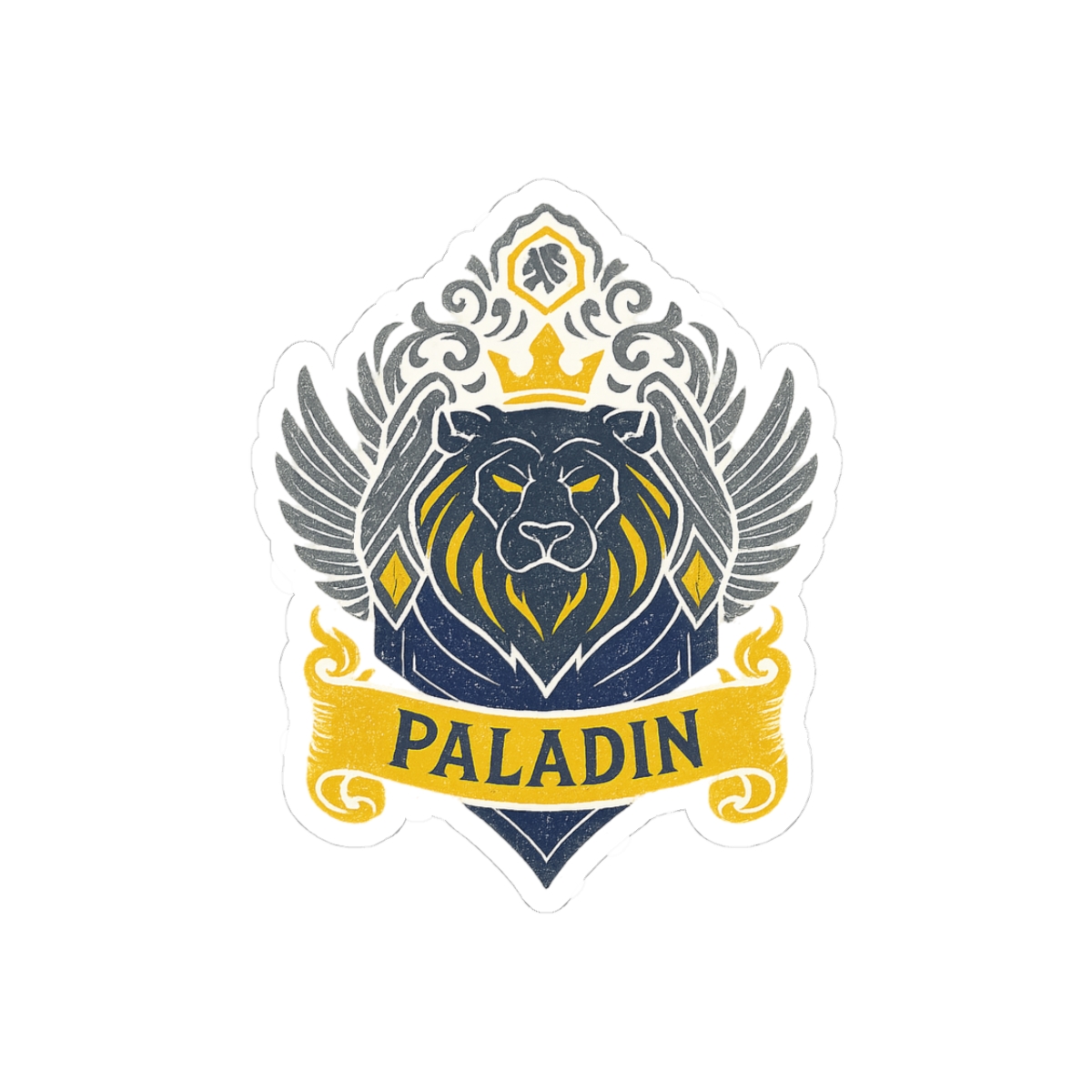 Elite Paladin RPG Bold Vinyl Sticker