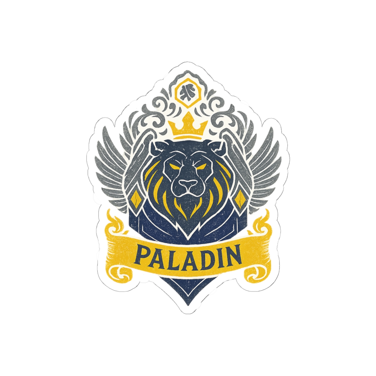 Elite Paladin RPG Bold Vinyl Sticker