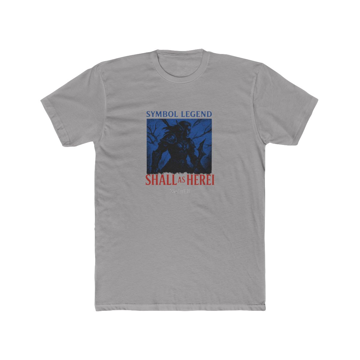 Night Elf Warrior Symbol Legend World of Warcraft T Shirt