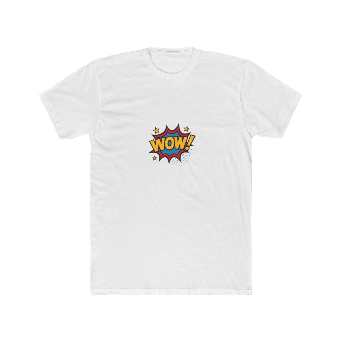Comic Book WOW Explosion Graphic T Shirt