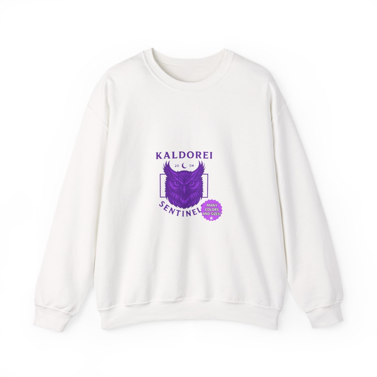 Kaldorei Sentinels Purple Owl WoW Crewneck