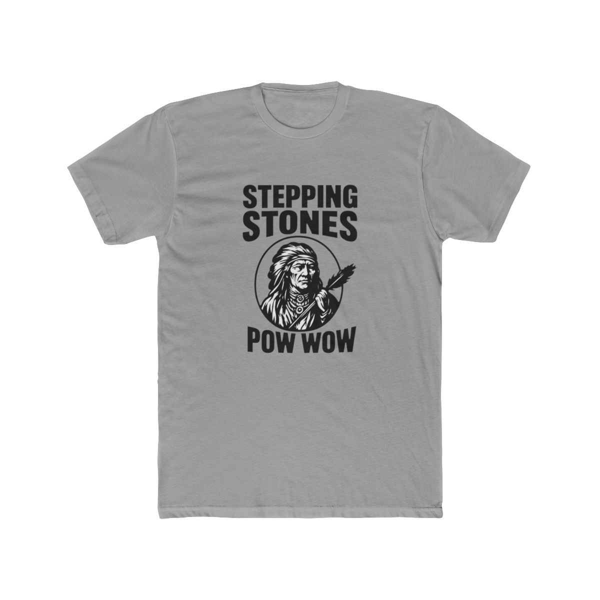 Stepping Stones Pow Wow Native American T Shirt