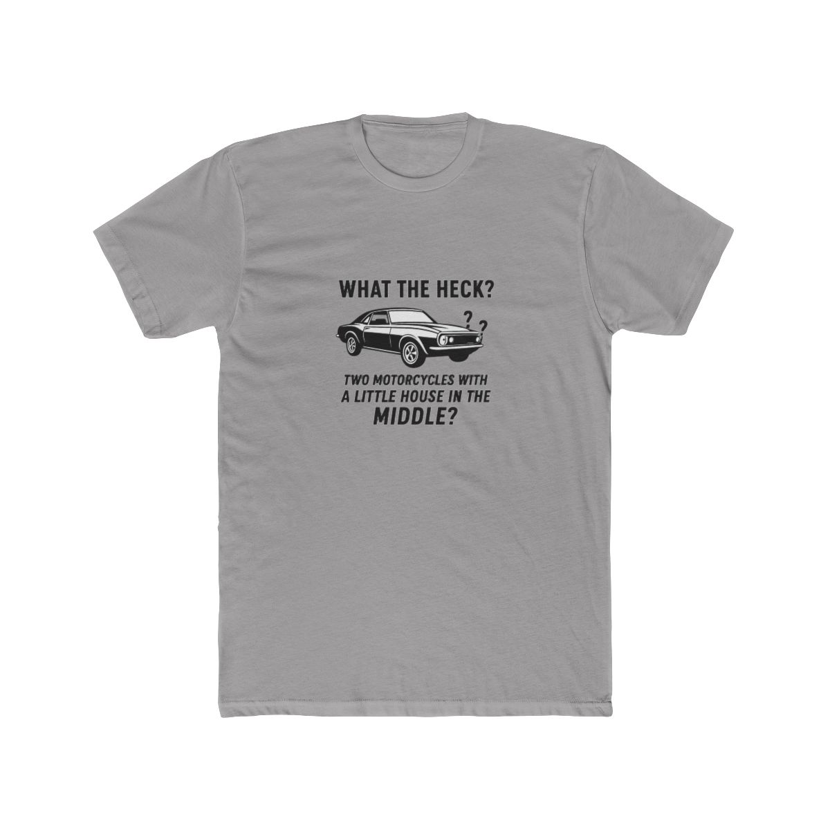 What the Heck Vintage Car Illusion T Shirt