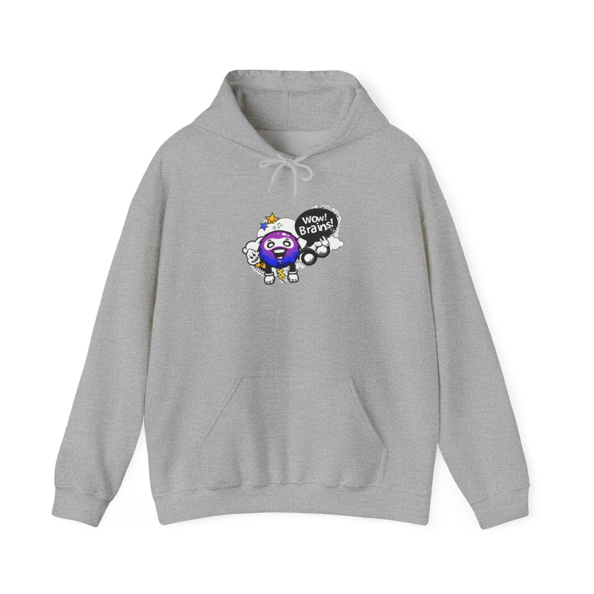Wow Brains Monster Hoodie