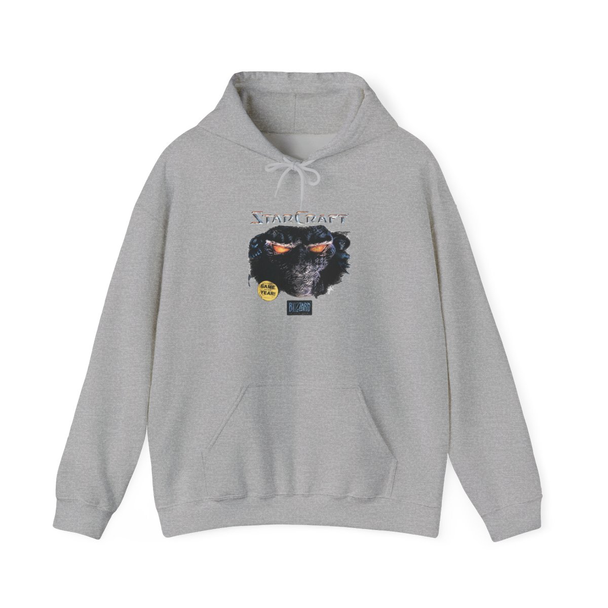 StarCraft Box Art Black Pullover Hoodie