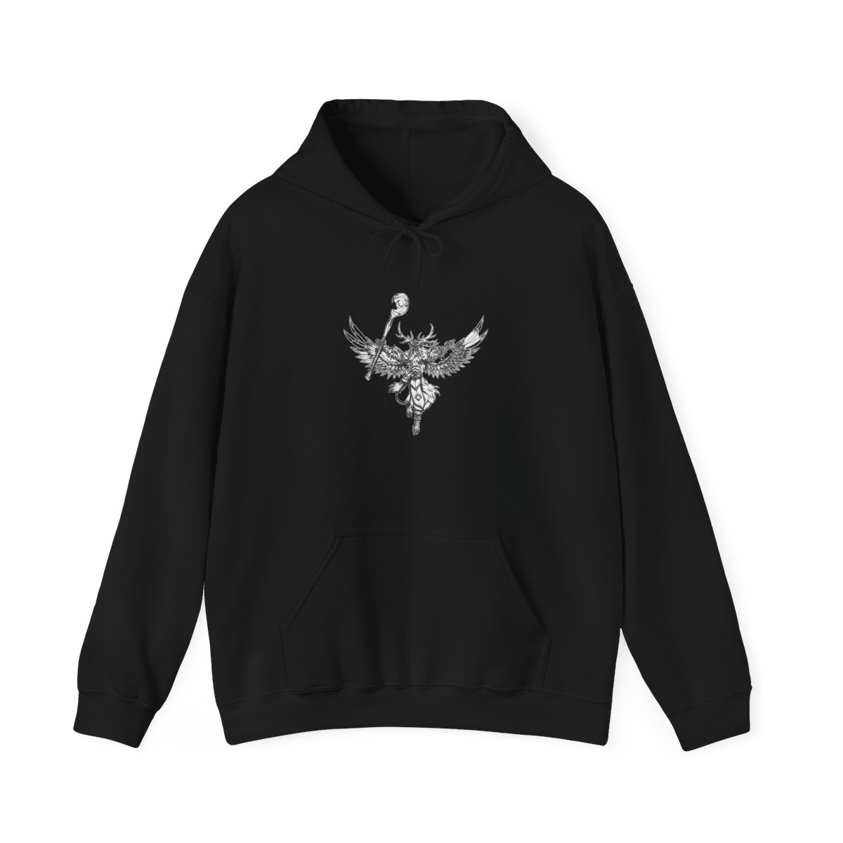 World of Warcraft Malfurion Sketch Grey Pullover Hoodie