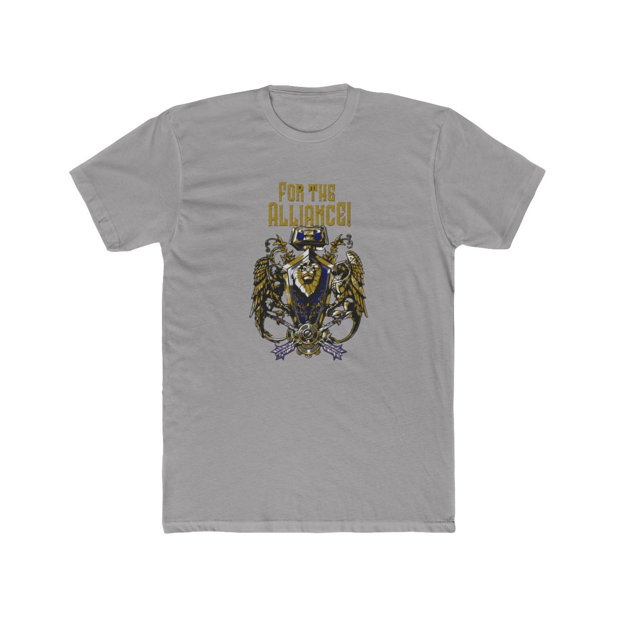 World of Warcraft Alliance Crest Blue T Shirt