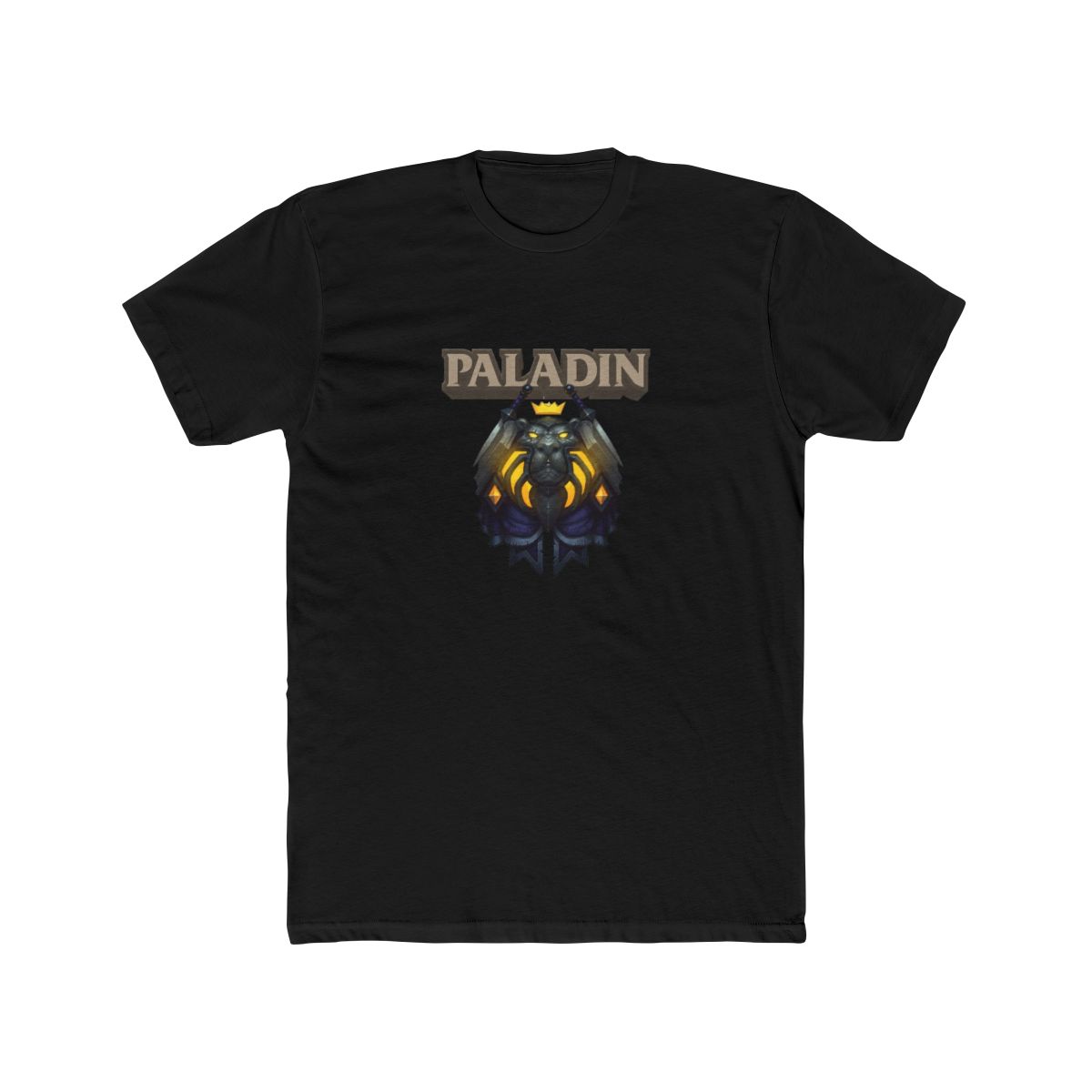 World of Warcraft Paladin Crest Tan T Shirt